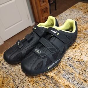 Louis Garneau Multi Airflex Cycling Shoes Black Bright Yellow Men's EU 48 US 13
